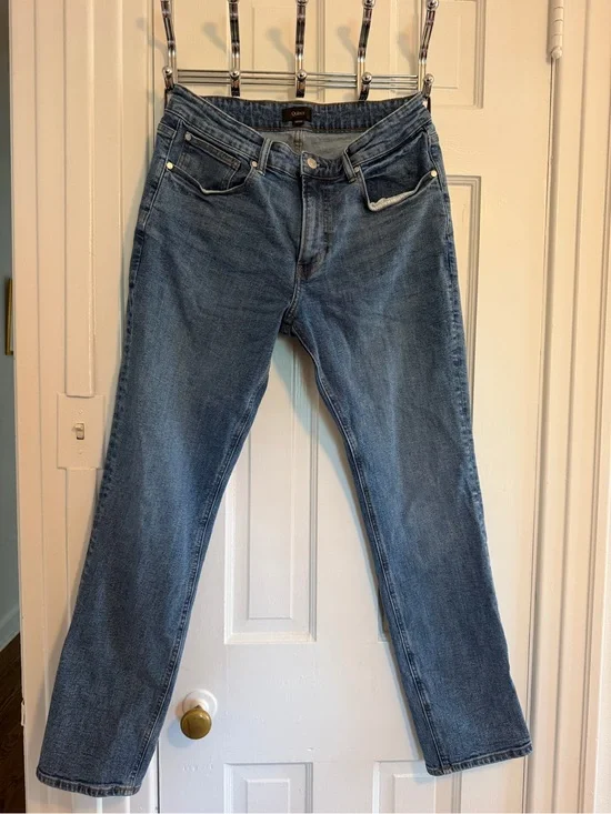 Quince Athletic Tapered Stretch Jeans – Azure Blue 32x32