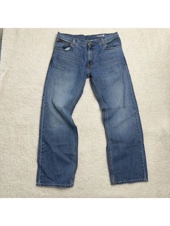 Levis SilverTab Loose Jeans Mens 34x32 Y2K Baggy Skate Denim 100% Cotton Rare