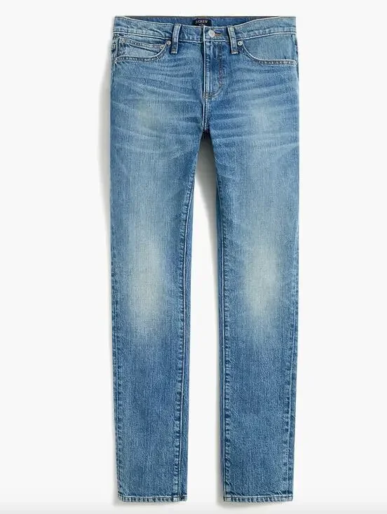 J.Crew Slim Fit Jean Vintage Flex Jean Tapered Mid Rise Blue Mens W33 L32