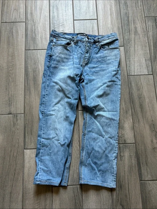 RSQ Men's Light Blue Slim Jeans