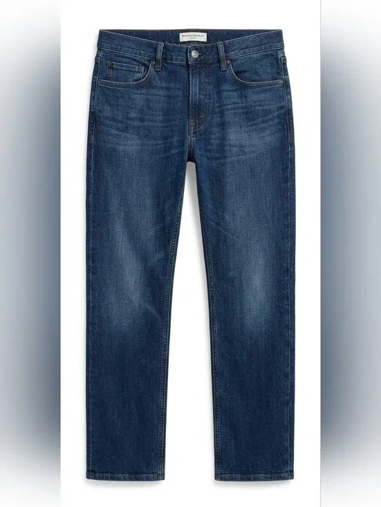 Banana Republic Indigo Straight Leg Jeans