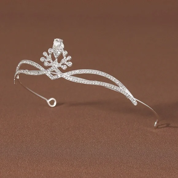 Elegant Silver Tiara