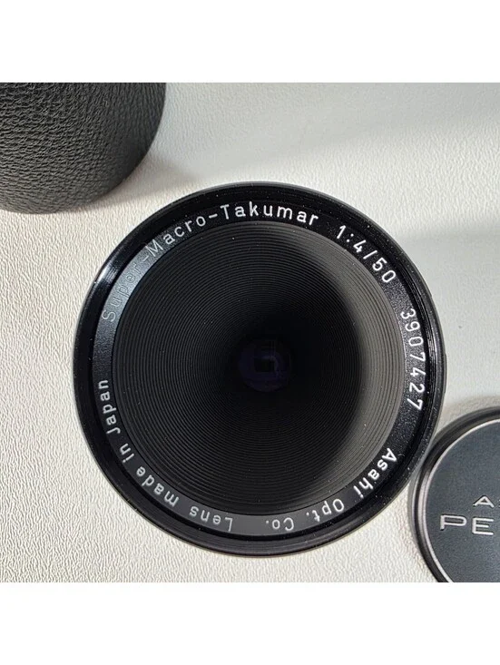 PENTAX Super-Multi-Coated Macro Takumar 50mm F4 [Optical Near Mint,Tested]
