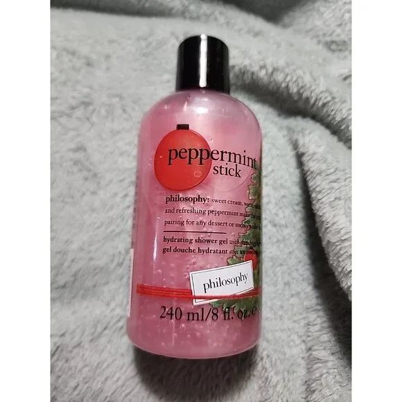 Philosophy Peppermint Stick Hydrating Shower‎ Gel 8oz / 240ml Sealed