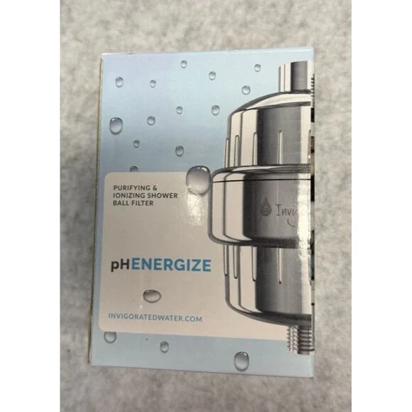 Invigorated Water Purifying & Ionizing Shower Ball Filter