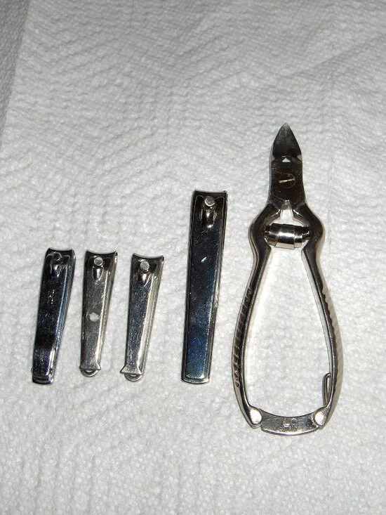 Fingernail Clippers, Lot of 5, Vintage