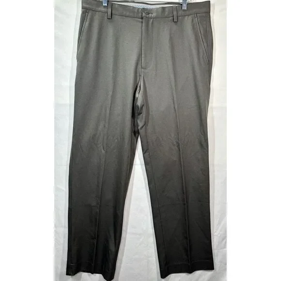 Footjoy Pants Mens Gray Athletic Fit Chino Golf Performance Stretch FJ‎ Sz 36x30