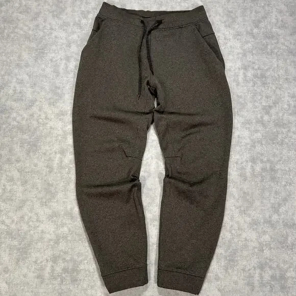 Lululemon City Sweat Jogger Thermo Heathered Coal Mens M TechLoft Wool Blend