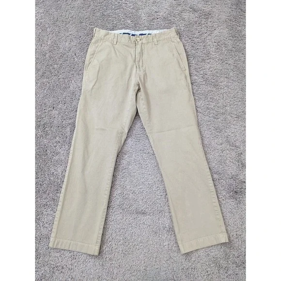 Southern Tide Skipjack Chino Pants Mens 30 Pima Cotton Modal Beige inseam:25.5