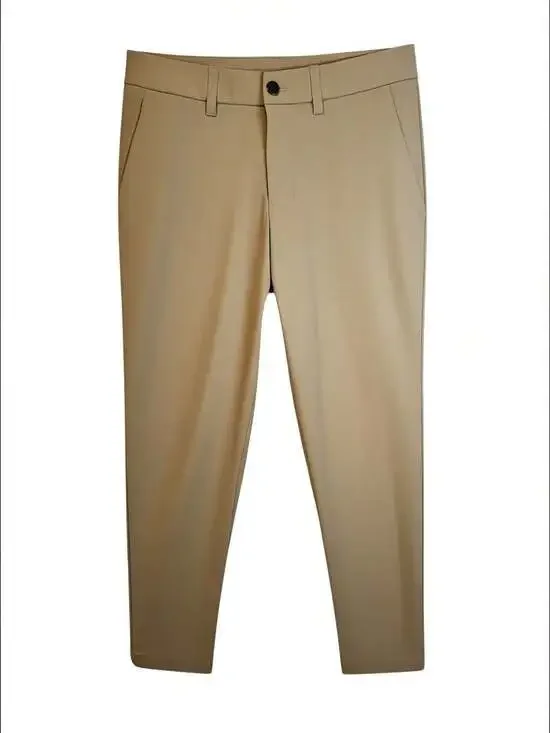 Lululemon Men's Slim Fit Performance Golf Pants Tan Size 30
