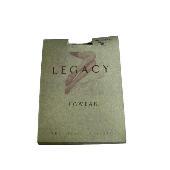 Legacy Legwear Body Shaper Longline Brief Size E Black Made In USA NWT