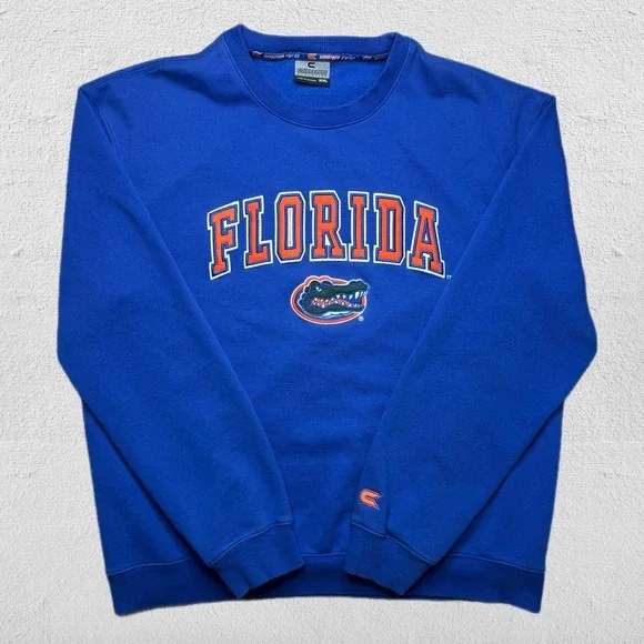 Colosseum Athletics NCAA Florida Gators Embroidered Crewneck Sweatshirt XXL