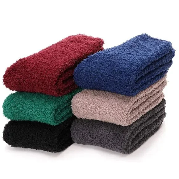 Fuzzy winter socks