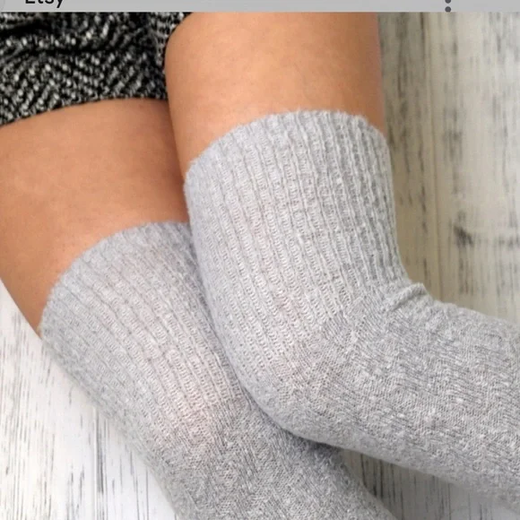 Socks New Thigh Over The Knee Knit Long Socks