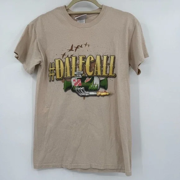 Dale Earnhardt‎ Jr NASCAR #88 DaleCall Mountain Dew Racing Graphic Tee Small