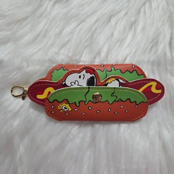Snoopy & Woodstock Hot Dog Design Key Holder