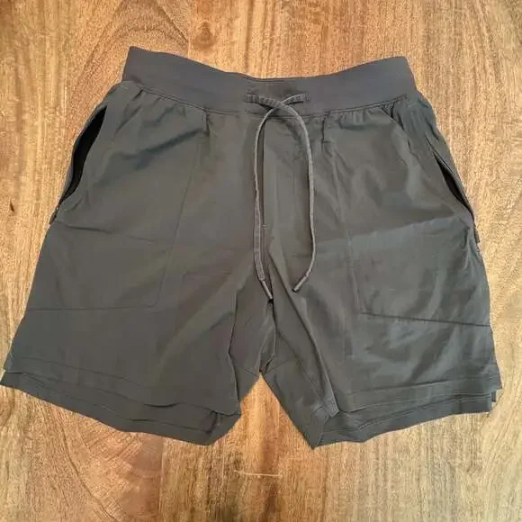 Lululemon Shorts Mens Medium Black License To Train 7 Inch Inseam Athletic