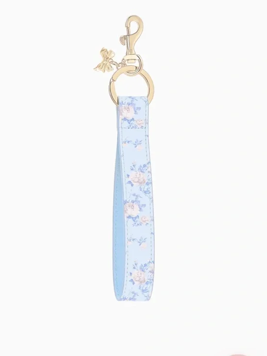 Case-Mate X LoveShackFancy Keychain Charm Strap Everblooming Rosettes NWT
