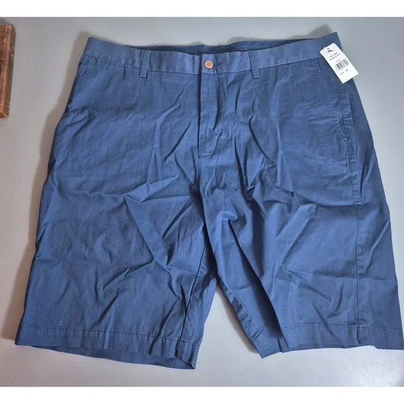 Tommy Bahama Mens Dress Blues Chino Shorts XL 38 Blue NEW NWT
