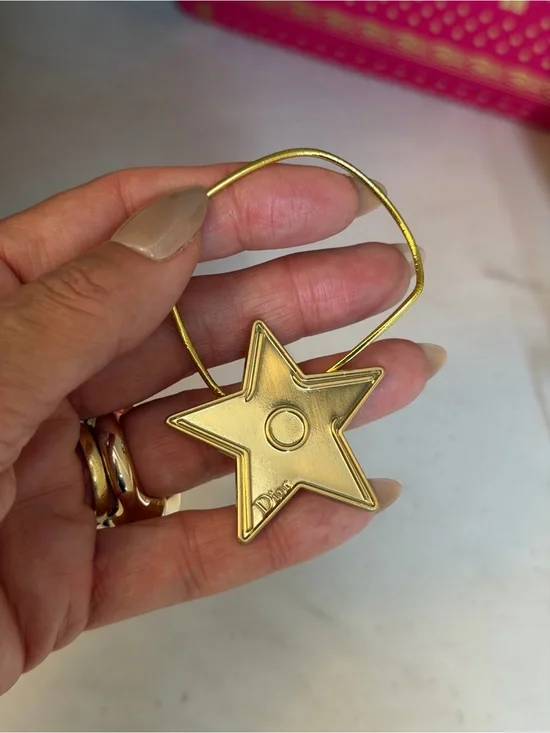 Dior GWP Gold Star Elastic ponytail holder