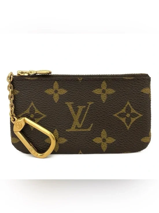 ✨🛍️ Louis Vuitton Monogram Pochette Cles Key Pouch