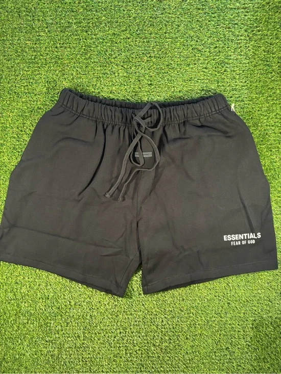 Fear of God Essentials Men’s Black Athletic Drawstring Shorts