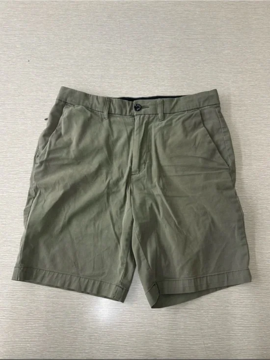 Goodfellow & Co Olive Green Flat-Front Shorts