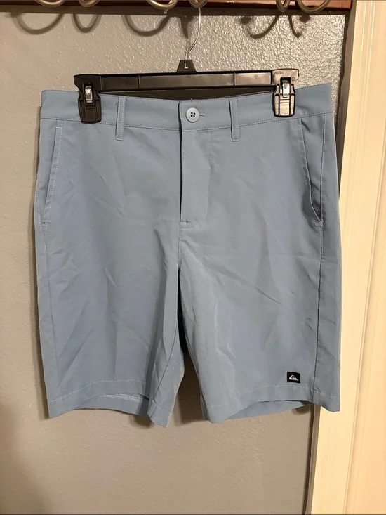 Quiksilver Men’s Light Blue Hybrid Shorts