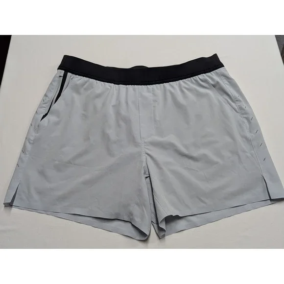 Ten Thousand Mens Session Short Light Grey Black XL TTSH002V3 Lined 5
