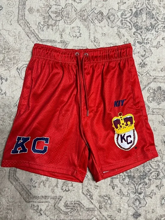 BY KIY x Negro Leagues Baseball (NLB) Kansas KC Monarchs mesh shorts