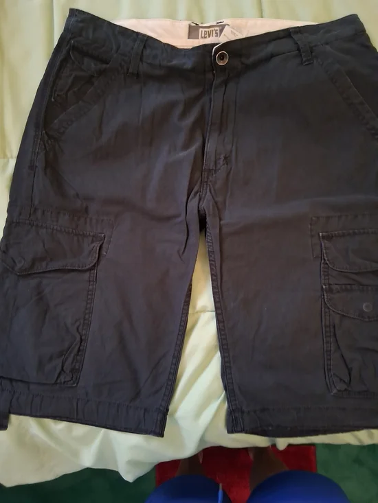 Levi's Men's Navy Cargo Shorts