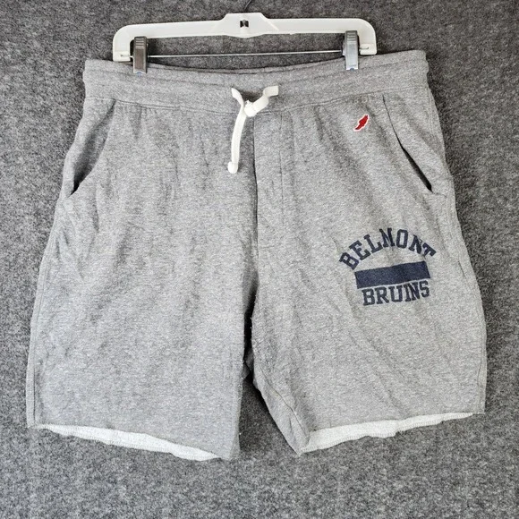 Belmont Bruins Shorts Mens XL Gray NCAA Basketball Triblend Sweats League EUC