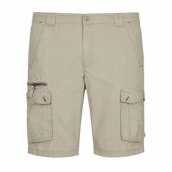 Columbia Men 40 Khaki Tan Cotton Cargo Shorts XM4592 Outdoor Hiking Utility