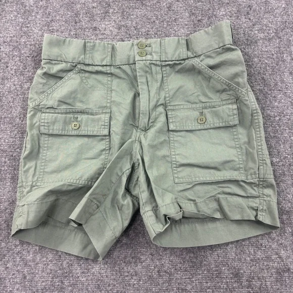 Uniqlo x Michael‎ Bastian Cargo Shorts 27-30W Small Green Cotton Utility Men's