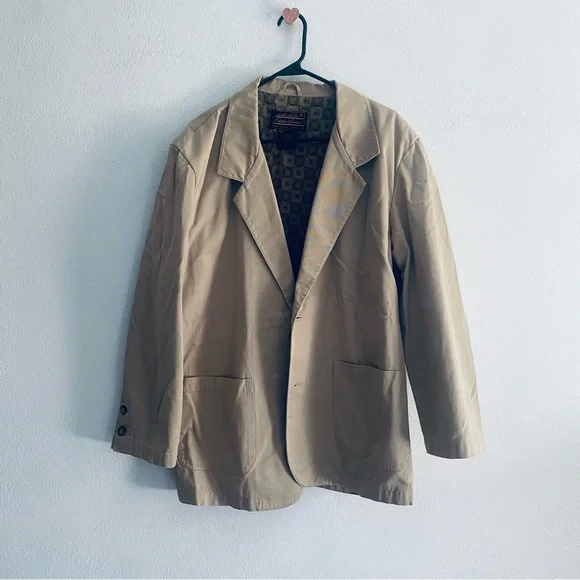 Eddie Bauer tan blazer