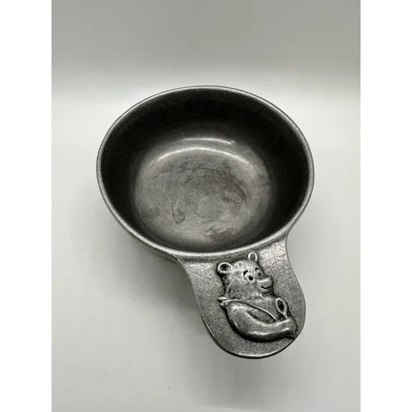 Vintage Carson Pewter Baby‎ Bowl 6.5x2