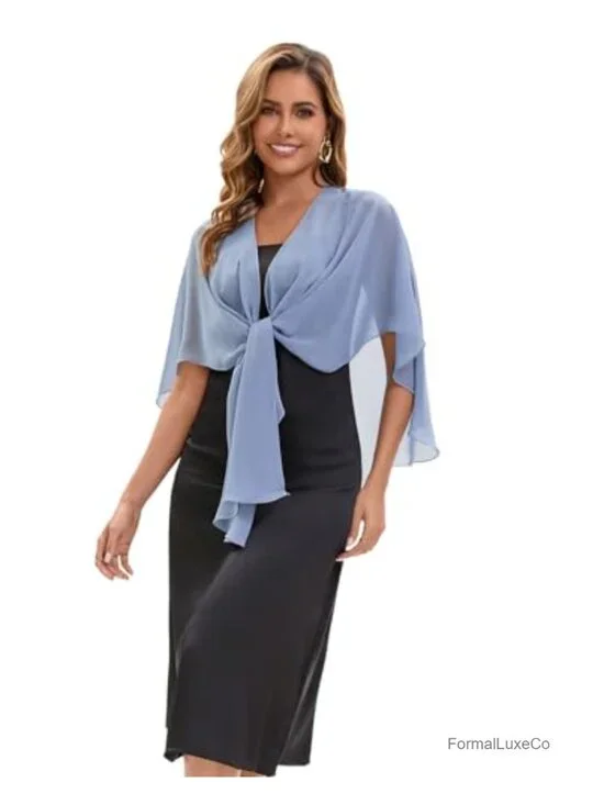 Chiffon Shawl Evening Scarf Wrap for Women Bridal Pashmina