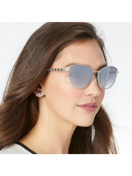 Brighton Toledo Alto Square Sunglasses UVA/UVB Crystals NWT  $130  59.13