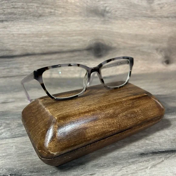 Cole Haan CH5024 Lilac‎ Tortoise Cat Eye Eyeglasses Frames Womens 52-17-135