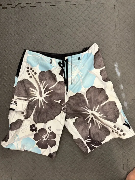 Hurley Men's Floral Board Shorts Swim Trunks 36