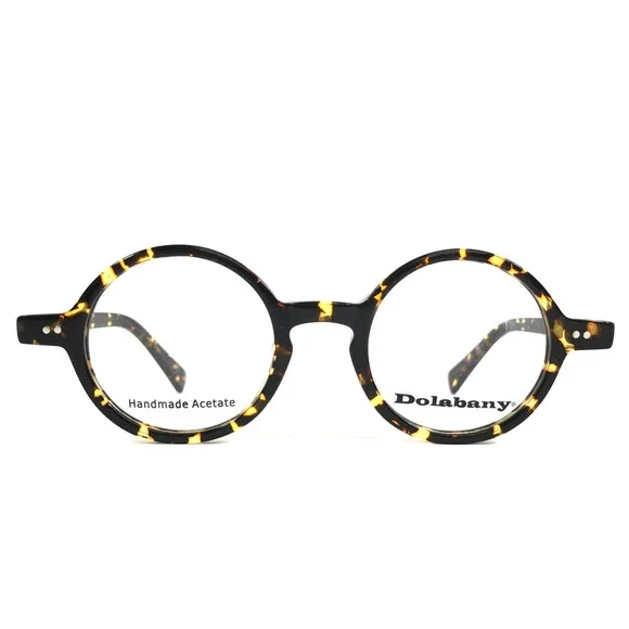Dolabany Eyeglasses Frames BAXTER SAND DEMI Tortoise Round Full Rim 43-20-145