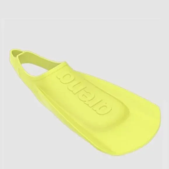 ARENA TRAINING SWIM FIN Men, Lime, NWT display pair