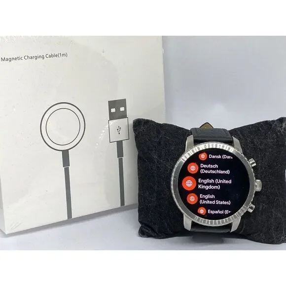 Fossil Gen 3 Authentic Genuine Smart Watch Custom Band FTW4003 LT175