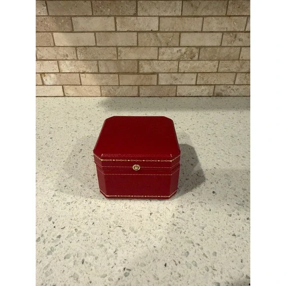Cartier Red Gold Genuine Watch Bracelet Storage Box Empty Case COWA 0049