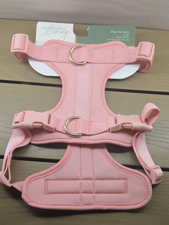 Pink Dog Harness - Large
