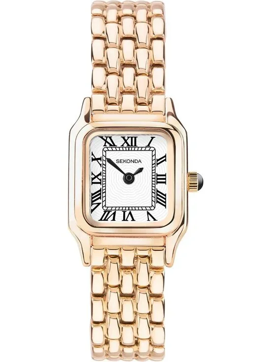 Women's All Rose Gold 20mm Quartz Analogue Display and Alloy Strap Wrist Watches