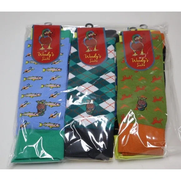 Woody's Men's 6 Pack of Socks‎