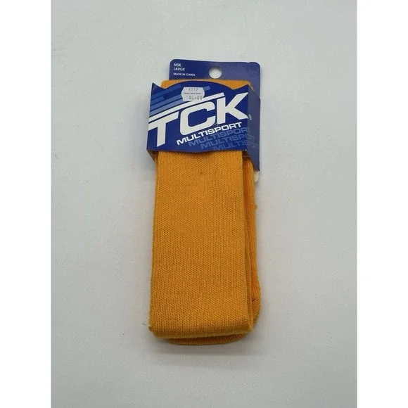 TCK Multi‎ Sport Socks Orange Large NWT