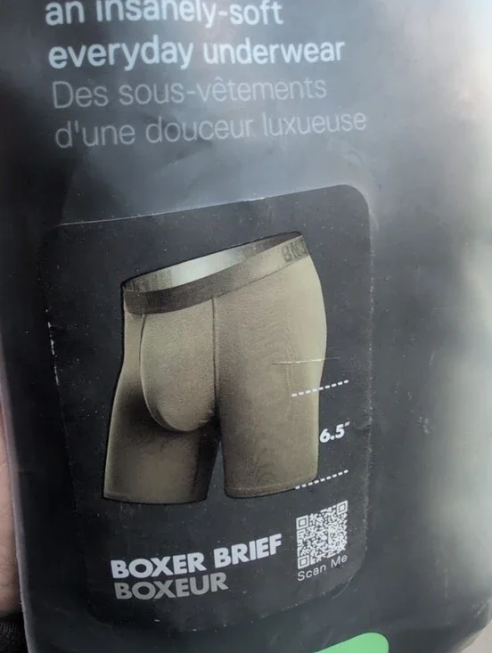 BN3TH Men's Classic Boxer Briefs 6.5