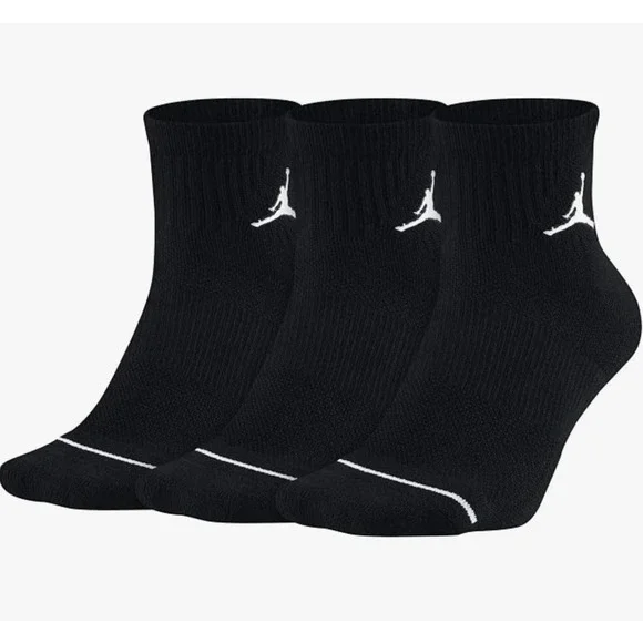 New Jordan Everyday Max Ankles Sz Medium Socks (3 Pair) SX5544-010